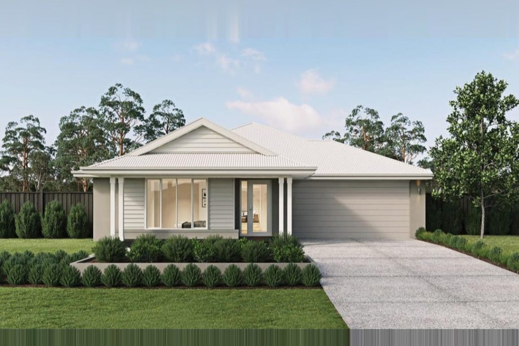 Atessa 28 LE by Metricon Homes, house and land package on Lot 13, Claybrook Estate Meringandan West